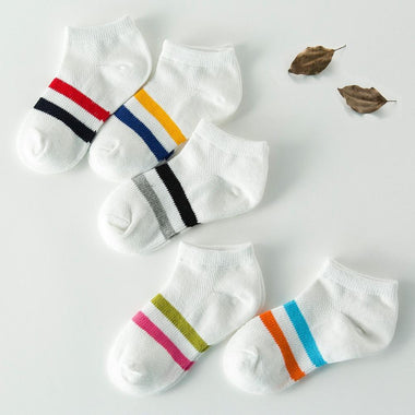 Neonatal Summer Mesh Cotton Crew Socks