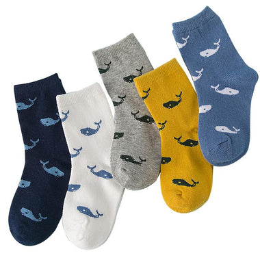 Cartoon Pattern Crew Socks