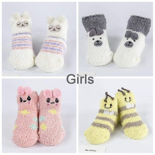 Animal Design Anti-skid Children Socks