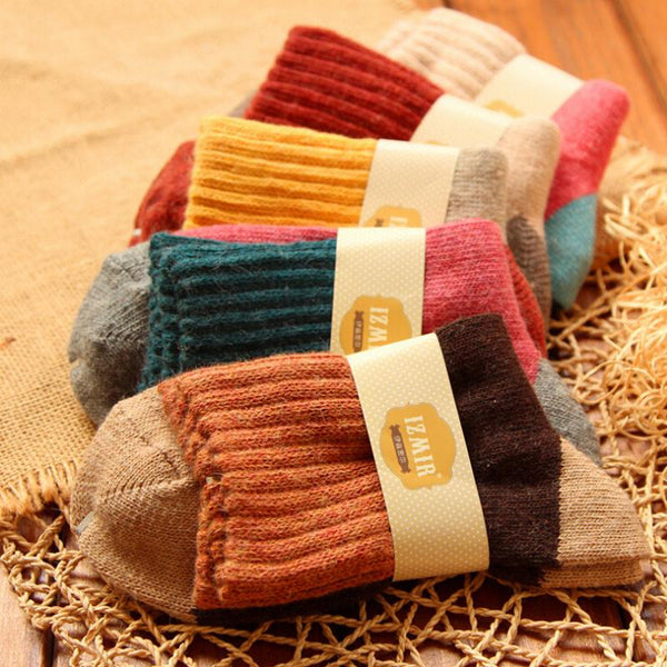 High-Quality Thick Winter Wool Crew Socks