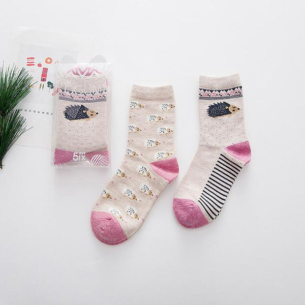 Cute Spring Crew Socks