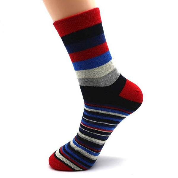 Striped Crew Socks
