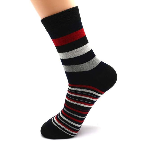 Striped Crew Socks